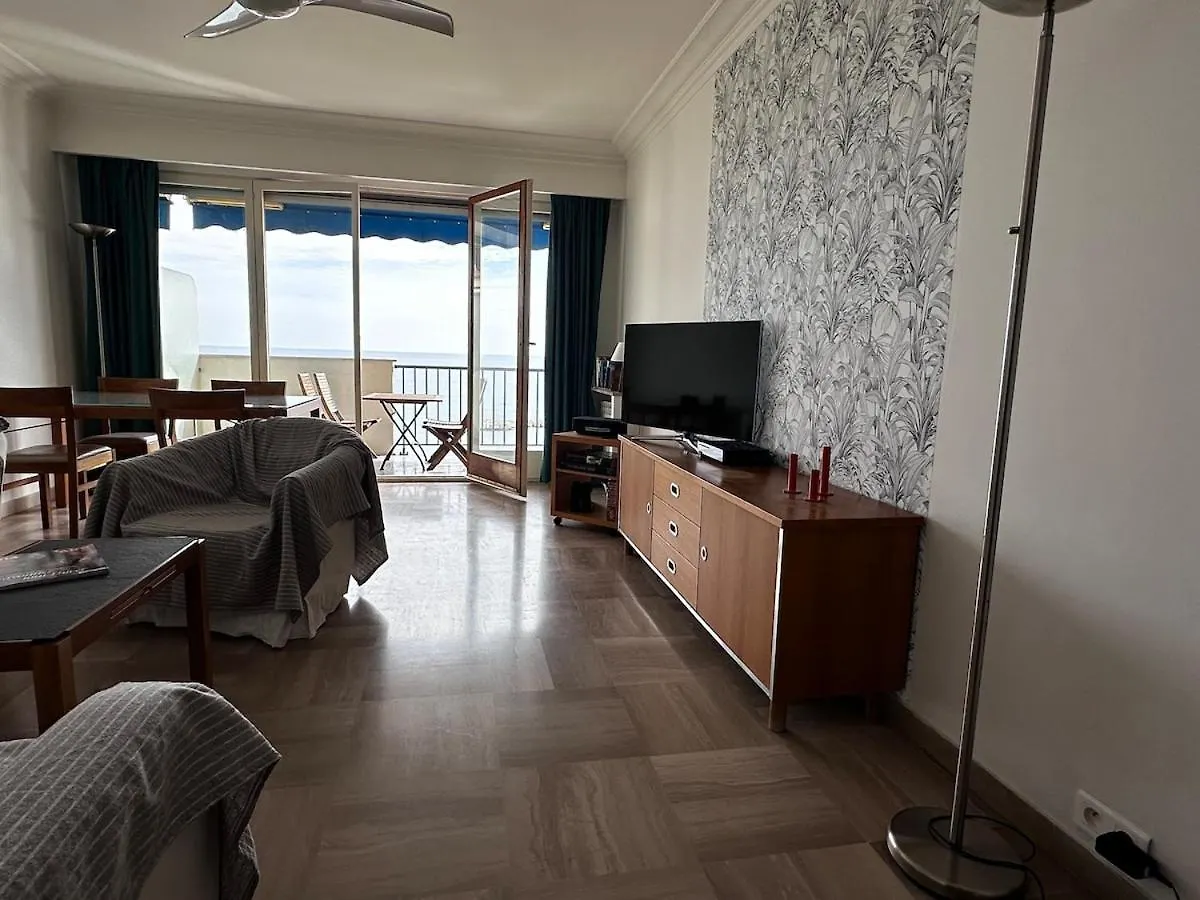 아파트 Le Soleia - Spacious 3P - Beachfront - Parking 멍똥 프랑스